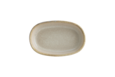 Tallerken oval Sand Hygge 100x65mm