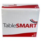 Serviett Tablesmart 3-lag 1/4-fold 1000 stk Basiq