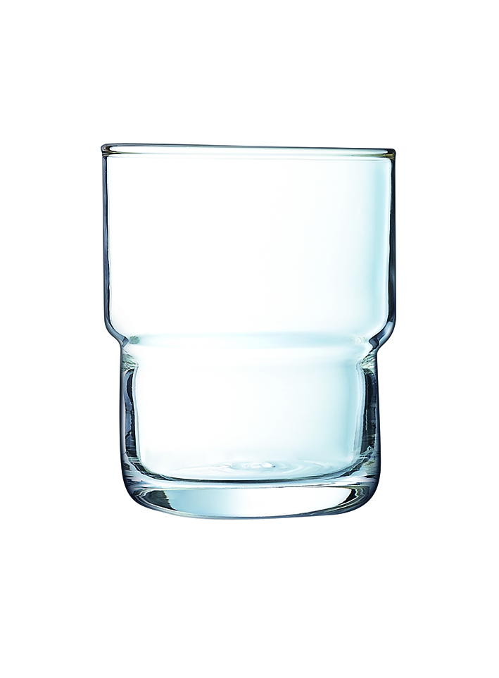 Glass Log stable 27cl