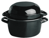 Blåskjellkjele emaljert H90Ø135mm 80cl