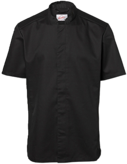 Kokkeskjorte kort arm med trykknapper Segers 1053-201 Hvit 44