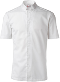 Kokkeskjorte kort arm med trykknapper Segers 1053-201 Hvit 44